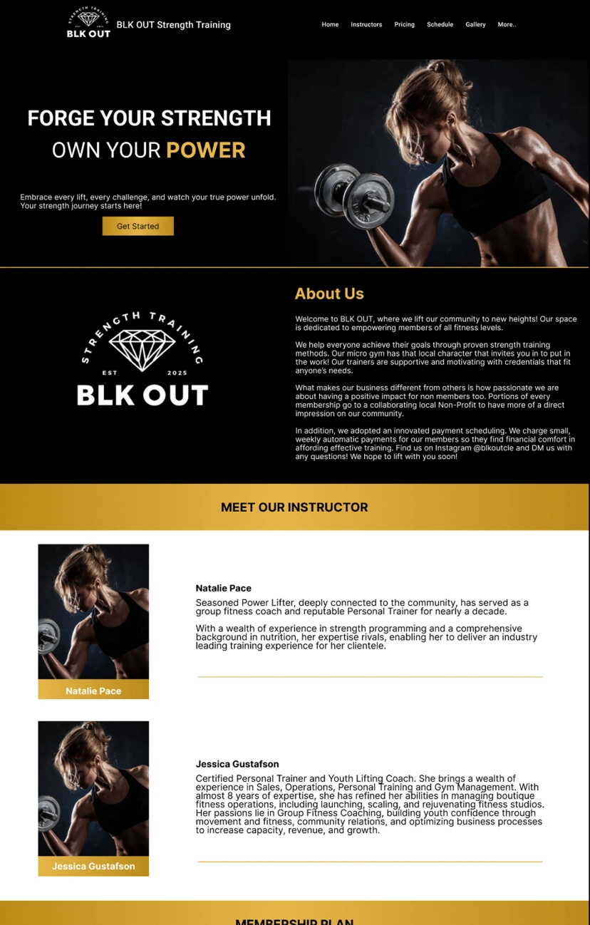 BLK OUT Strength Training