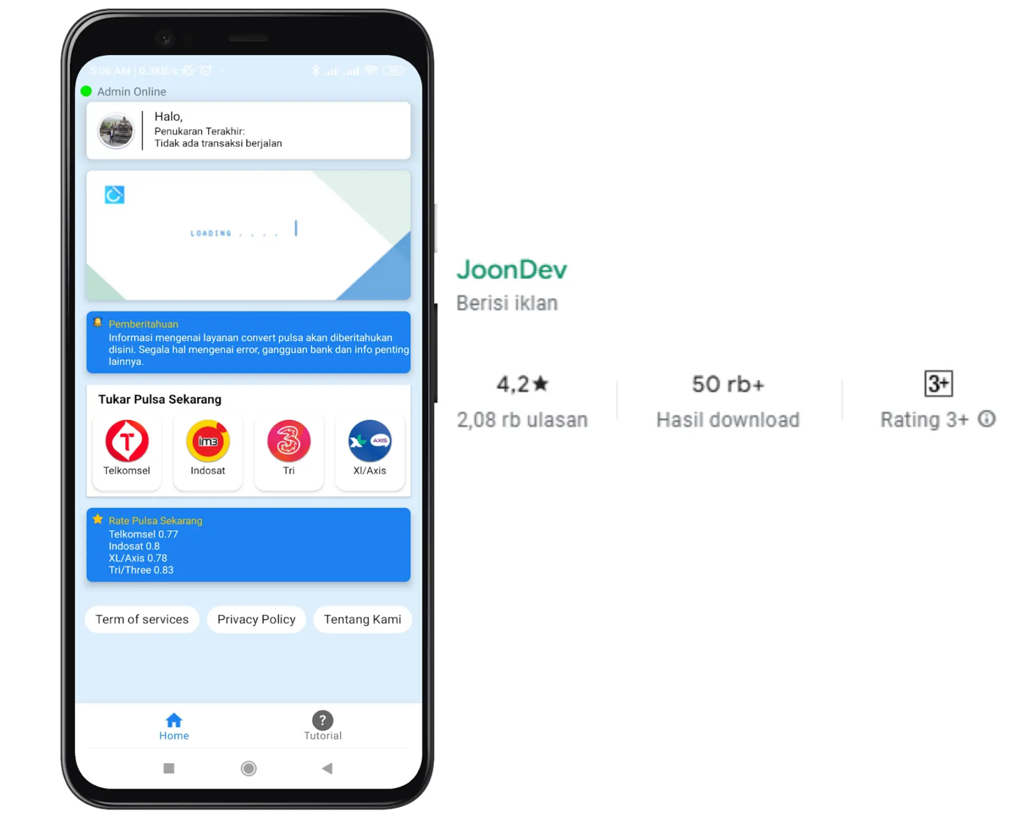 Phone Credit Trading Platform